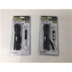 Fix It 6LED Flashlight with Laser (2x)