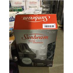 Sunbeam Heated Throw Blanket (50" x 60")