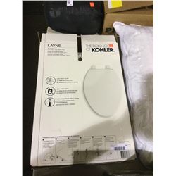 Layne Slow-Close Elongated Toilet Seat