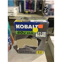 Kobalt 60V 2.0Ah Lithium-Ion Battery