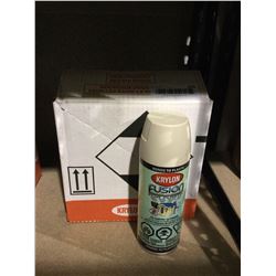 Case of Krylon Fusion for Plastic Aerosol Spray (6 x 340g)