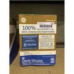 Case of GE Clear Transparent Silicone (12 x 82.8mL)