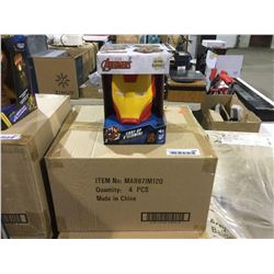 Case of 4 Marvel Avengers Glow Buddies LED Light Up Toys