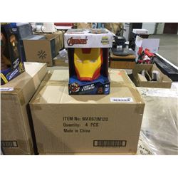 Case of 4 Marvel Avengers Glow Buddies LED Light Up Toys