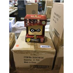 Case of 4 Incredibles 2 Glow Buddies LED Light Up Toys