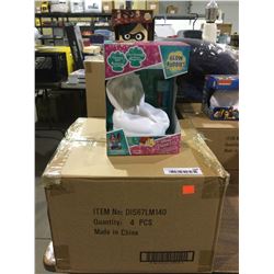 Case of 4 Disney Princess Color-Me and Glow Kit Glow Buddies LED Light Up Toys