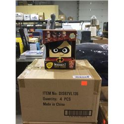 Case of 4 Incredibles 2 Glow Buddies LED Light Up Toys