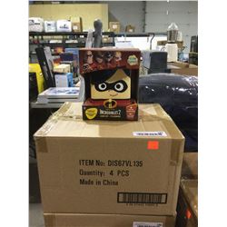 Case of 4 Incredibles 2 Glow Buddies LED Light Up Toys