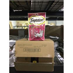 Case of Temptations Cat Treats Hearty Beef Flavor (12 x 85g)