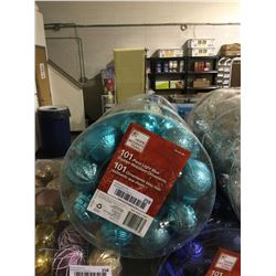 Home Accents Holiday 101 Piece Shatter Resistant Ornaments