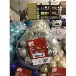 Home Accents Holiday 101 Piece Shatter Resistant Ornaments