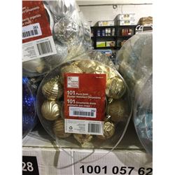 Home Accents Holiday 101 Piece Shatter Resistant Ornaments