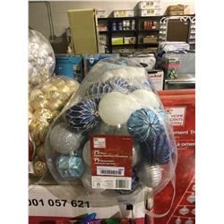 Home Accents Holiday 75 Piece Shatter Resistant Ornaments