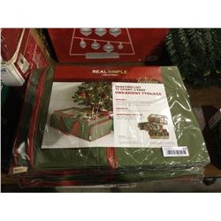 Real Simple Solutions Heavyweight 72 Count 3-Tray Ornament Storage