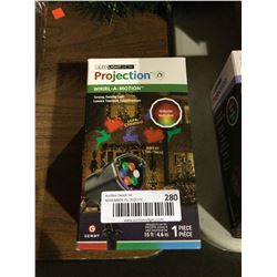 LED Projection Whirl-A-Motion Multicolor Light Show 