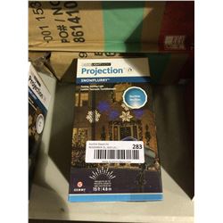 LED Projection SnowflurryBlue/White Light Show