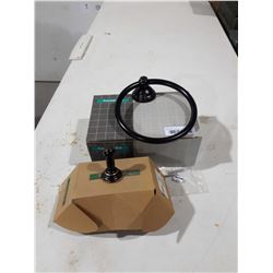 Hansgrohe 2-Piece Bathroom Set (Towel Ring, Robe Hook)