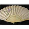 Image 1 : Fan. Celluloid and Satin Hand Painted #1279983