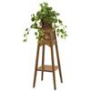 Image 1 : Mission Oak Plant Stand #1280062