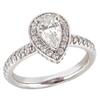 Image 1 : 2.01 carats PLATINUM DIAMOND RING engagement #1280144