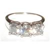 Image 1 : Diamonds ENGAGEMENT RING 3 STONE DIAMOND #1280208