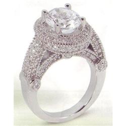 3.5 carat diamond engagement ring luxurious #1280456