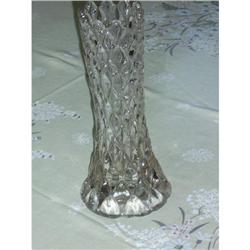 Antique Asparagus Glass Vase #1280478