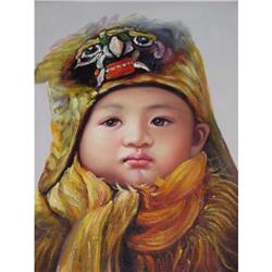Chinese Baby Girl w/ Dragon on head, Mint #1280529