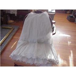 LOVELY VICTORIAN PETTICOAT SLIP FANCY #1280780