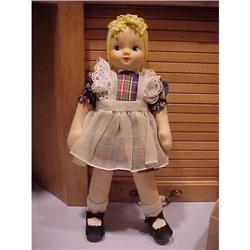 Georgene Averill cloth child doll minty #1288004