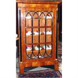 Antique Classical Biedermeier Style Bookcase #1288028