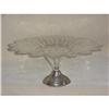 Image 1 : Glass & Sterling Compote SKU 4910 #1288109