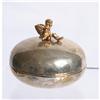 Image 1 : Antique Cherub Silver  & Gold Pill Powder box #1288151