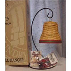 Longaberger Basket Noel Bell Wrought Iron Stand#1288372