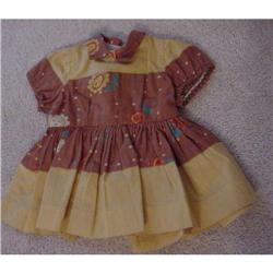 Doll Terri  Lee Sunflower Dress  tagged 1950s #1288386