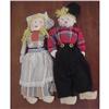 Image 1 : Doll Cloth Dutch Holland Couple Painted Feature#1288436