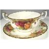 Image 1 : Soup Cups & Saucers (12)Old Country Roses #1288558