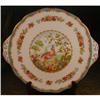 Image 1 : CHELSEA Bird PLATE Royal ALBERT Tab Handles #1307420