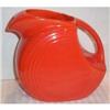 Image 1 : Vintage Fiesta Red Large Disk Pitcher #1307599