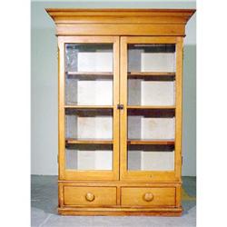 417 - Antique Pine Cabinet #1307836