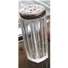 Image 1 : Cut Glass & Sterling Powder Jar c.1900 #1307995
