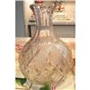 Image 1 : Victorian Pressed Glass Water Bottle c.1880 #1308006