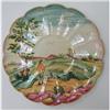 Image 1 : Italian Handpainted Scallopped Charger #1308097