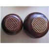 Image 1 : Twin fitted WALNUT WOOD  Lacquer Boxes #1308232