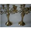 Image 1 : BRASS CANDLE HOLDERS #1313077