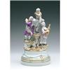 Image 1 : Antique  Porcelain Sculpture Figural Group #1313254