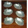 Image 1 : Shell Ashtrays. (6) Mexican Sterling 1920 #1313607