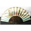 Image 1 : Fan. Wood and paper c1900 #1313786