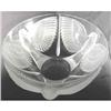 Image 1 : Bowl Dove Frosted and Clear Glass #1313861