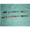 Image 1 : 2 Serving forks with Goat's feet on the end #1313935